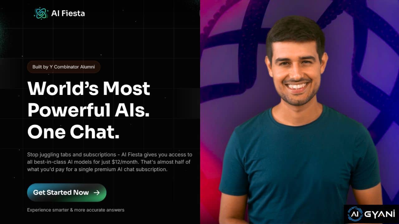 YouTuber Dhruv Rathee Introduces AI Fiesta: Democratizing Premium AI Access in India