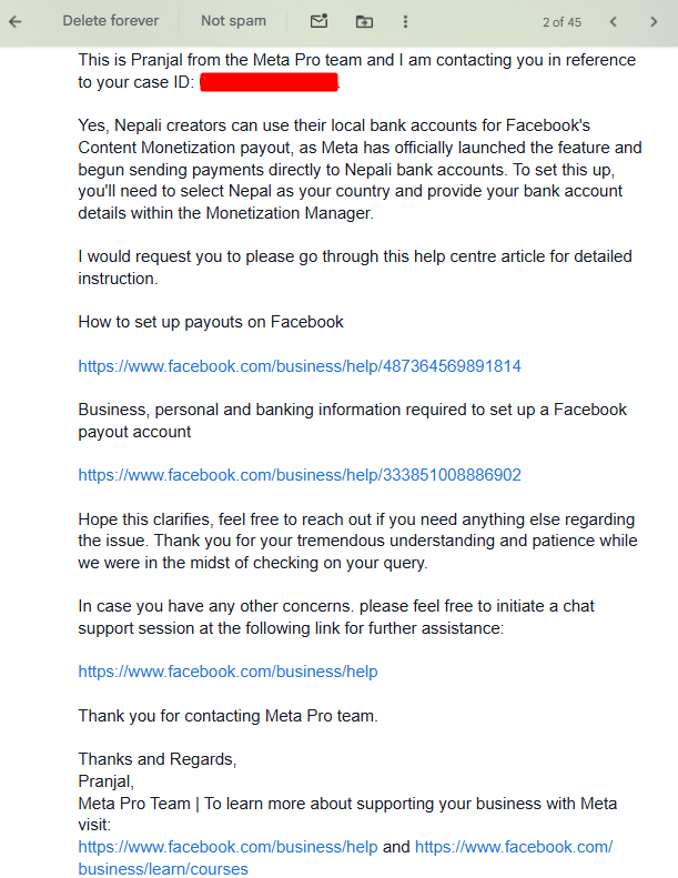 Facebook Content Monetization
