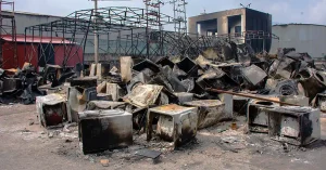 Nepal business attacks protest: cg-fire
